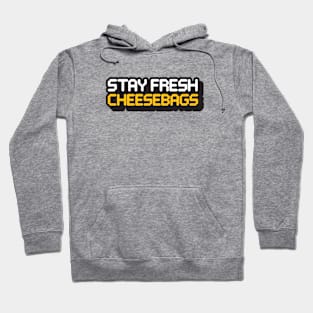 Stay Fresh Cheese Bags (8-Bit - Light) Hoodie